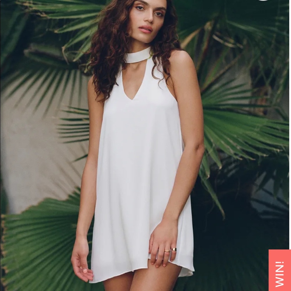 Lulu’s White Swing Dress